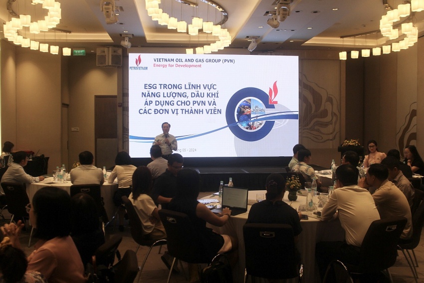 Khóa học “Tổng quan về ESG và những vấn đề đặt ra với Petrovietnam và các đơn vị thành viên” Petrovietnam tổ chức khóa học tổng quan về ESG và những vấn đề đặt ra