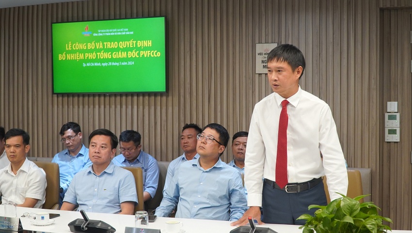 Bổ nhiệm Phó Tổng Giám đốc PVFCCo Bổ nhiệm Phó Tổng Giám đốc PVFCCo