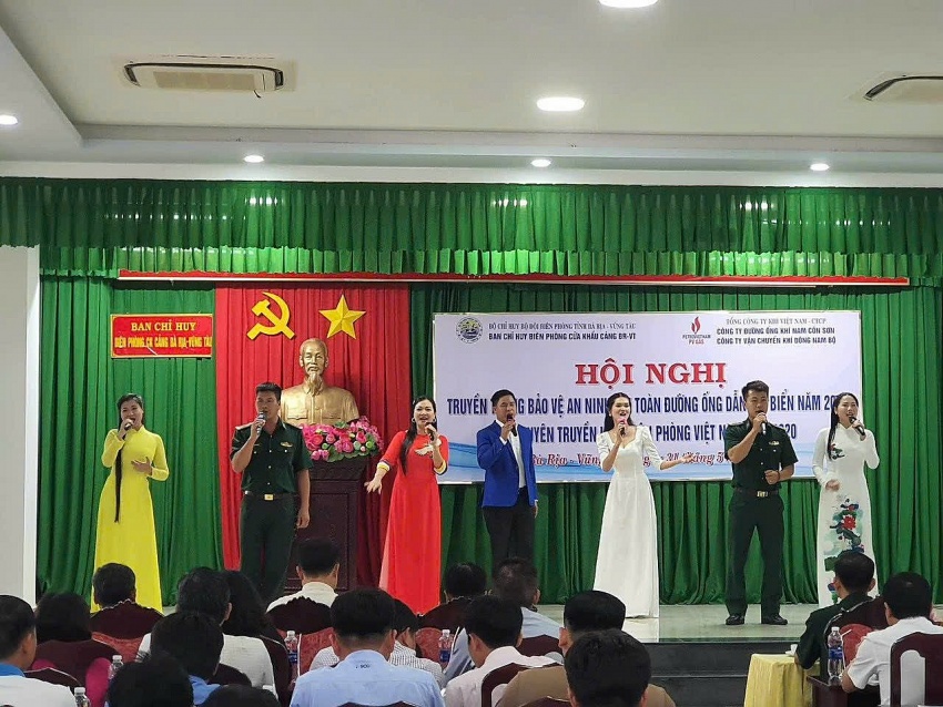 Phối hợp truyền thông bảo vệ an ninh, an toàn đường ống dẫn khí biển