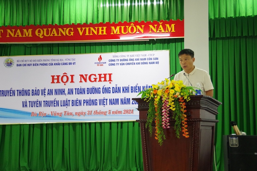 Phối hợp truyền thông bảo vệ an ninh, an toàn đường ống dẫn khí biển
