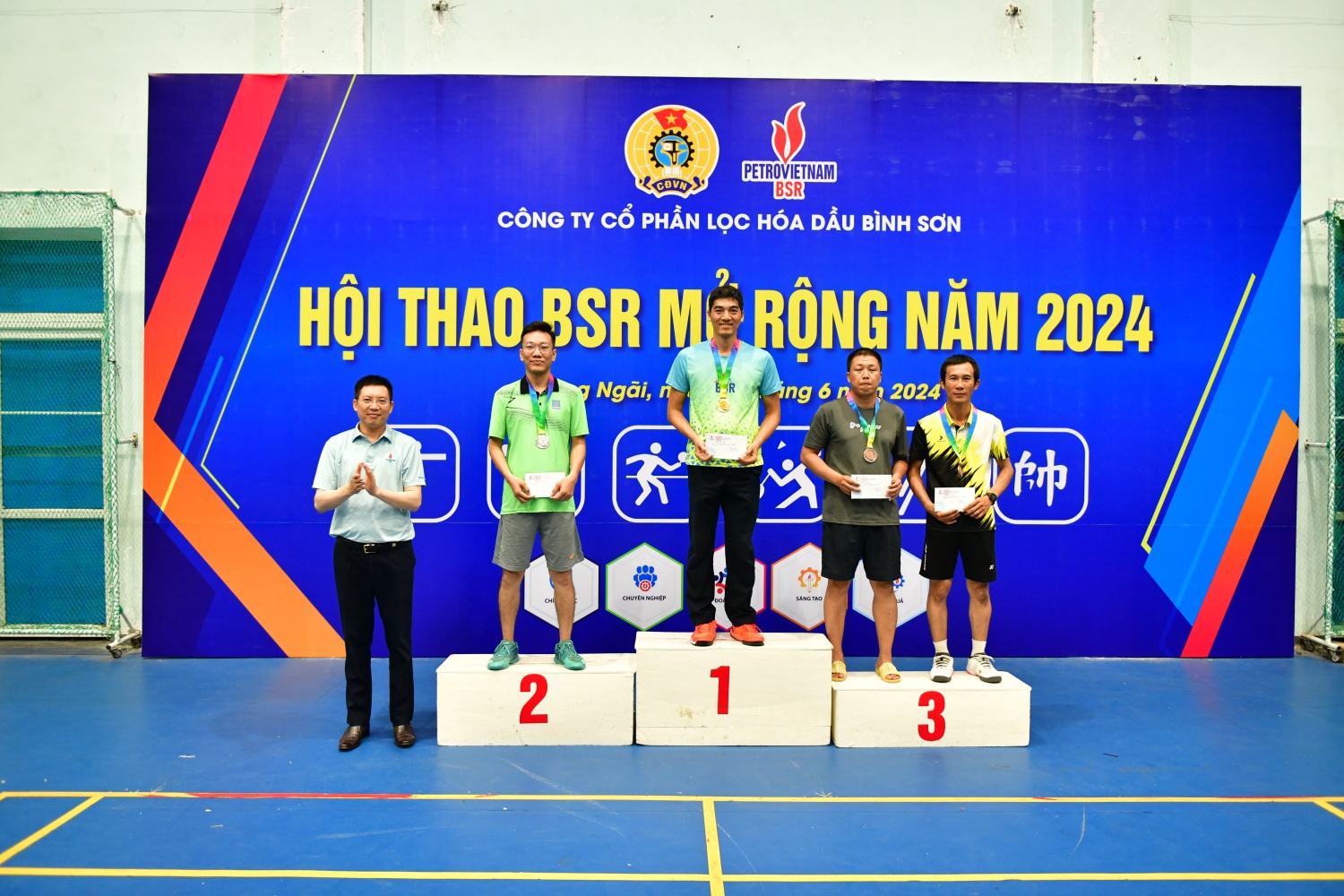 Tổng kết, trao giải Hội thao BSR mở rộng năm 2024 Tổng kết, trao giải Hội thao BSR mở rộng năm 2024
