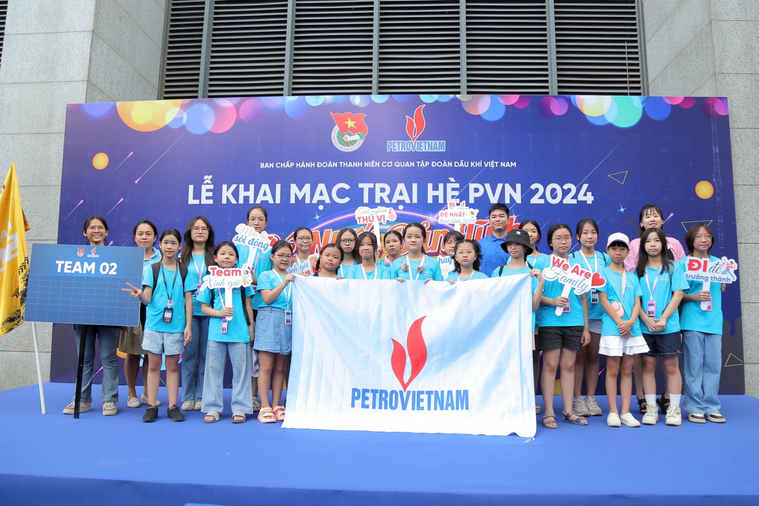 Khai mạc Trại hè PVN năm 2024 Khai mạc Trại hè Petrovietnam năm 2024
