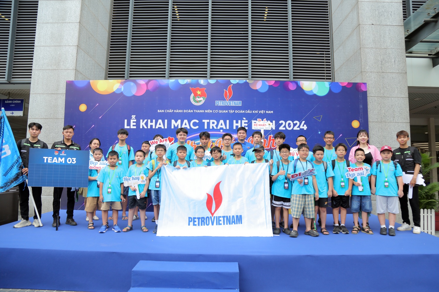 Khai mạc Trại hè PVN năm 2024 Khai mạc Trại hè Petrovietnam năm 2024