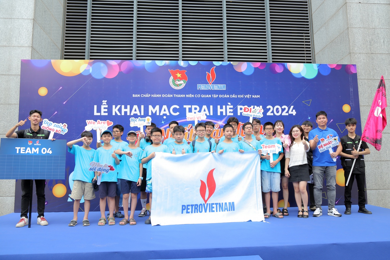 Khai mạc Trại hè PVN năm 2024 Khai mạc Trại hè Petrovietnam năm 2024