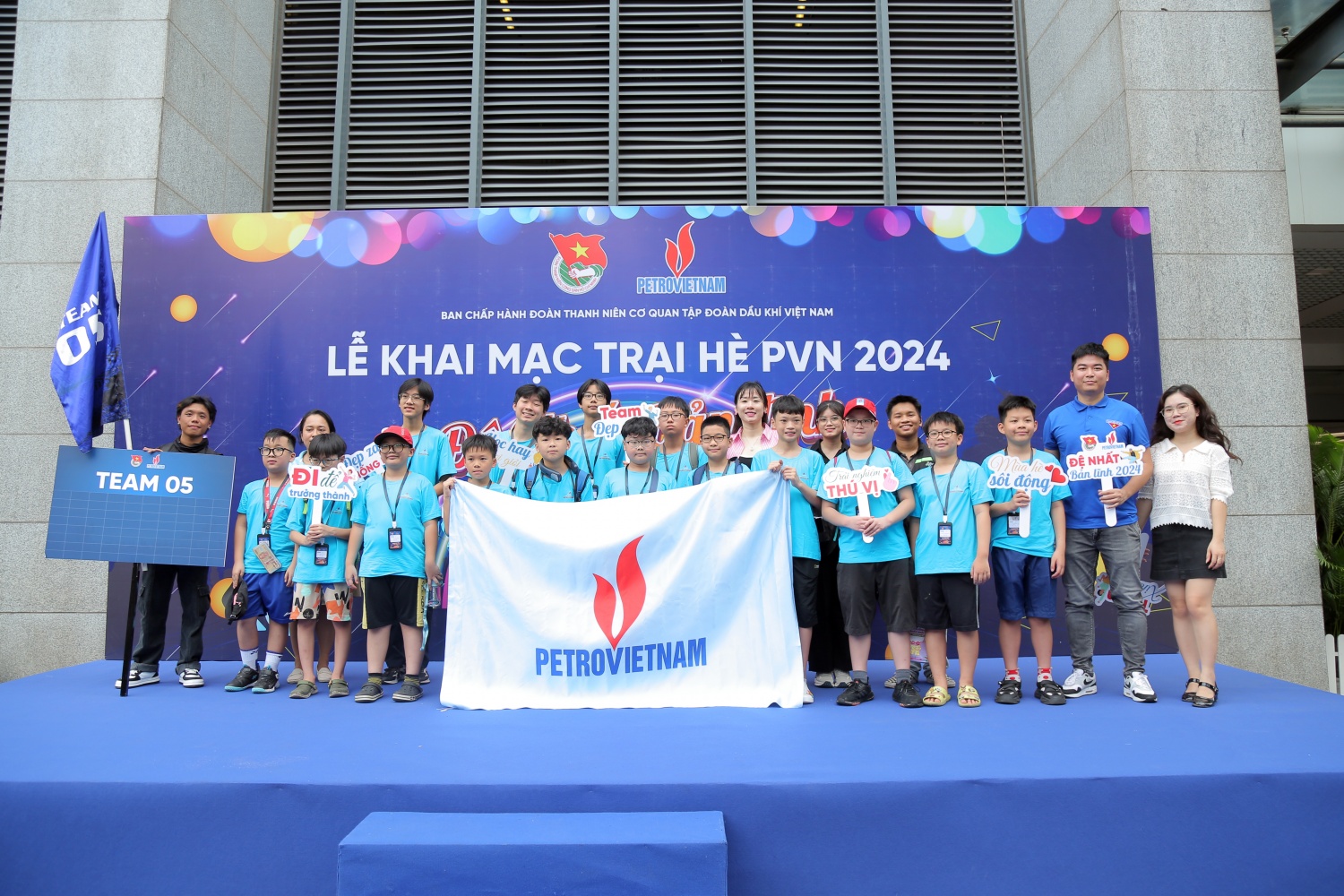 Khai mạc Trại hè PVN năm 2024 Khai mạc Trại hè Petrovietnam năm 2024