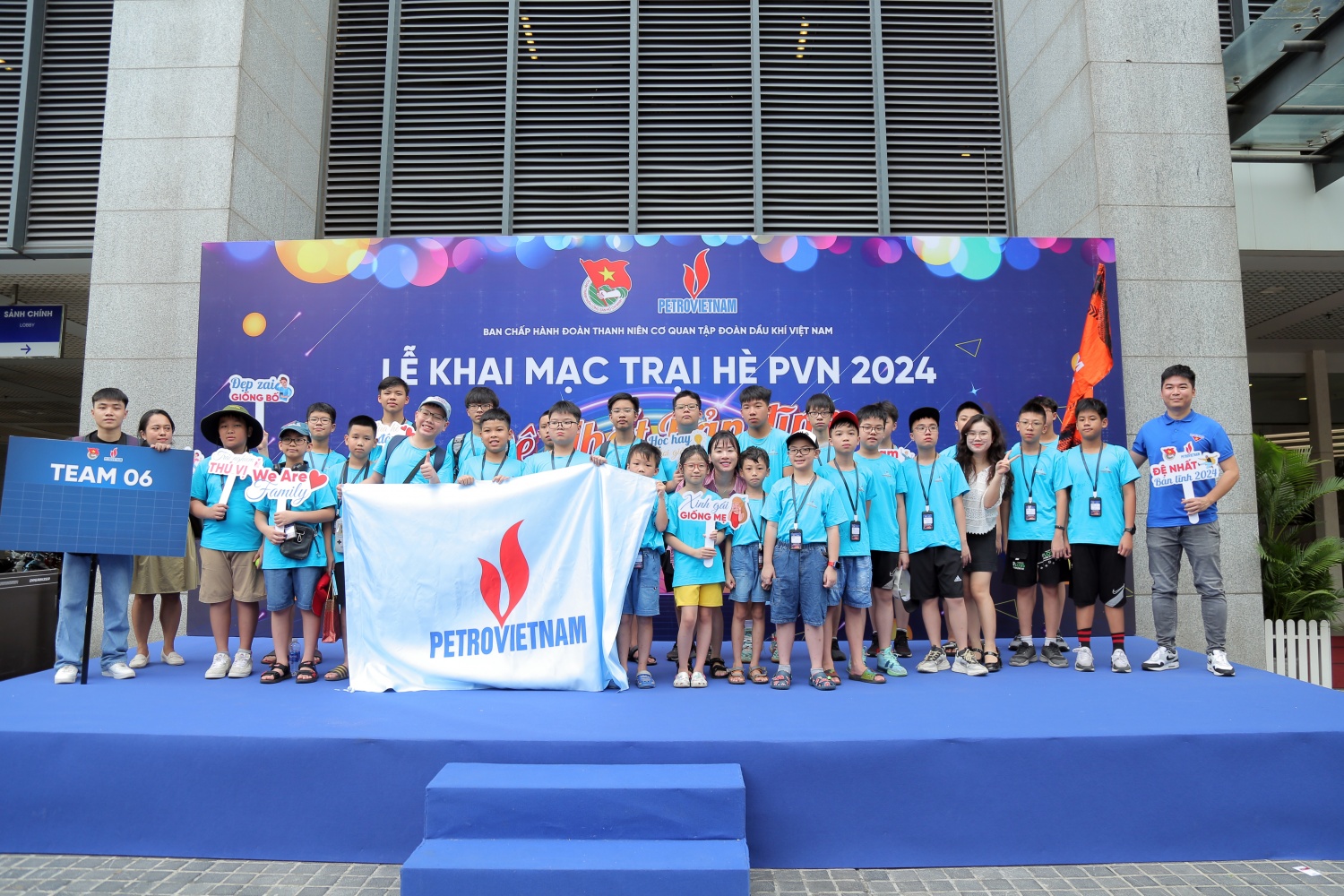 Khai mạc Trại hè PVN năm 2024 Khai mạc Trại hè Petrovietnam năm 2024