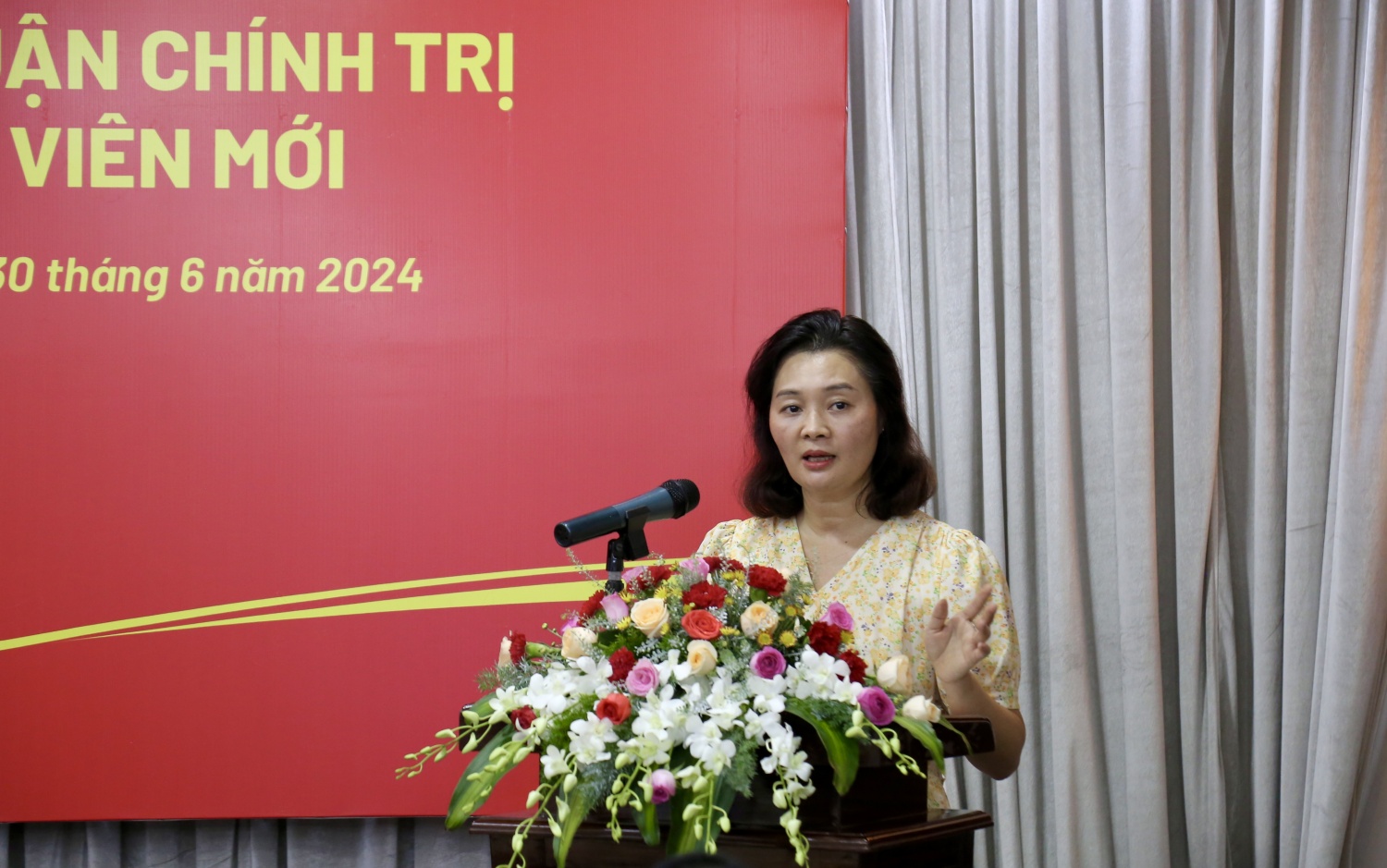 Đảng ủy Tập đoàn khai giảng lớp Bồi dưỡng lý luận chính trị cho đảng viên mới năm 2024 khu vực phía Nam Đảng ủy Tập đoàn khai giảng lớp Bồi dưỡng lý luận chính trị cho đảng viên mới năm 2024 khu vực phía Nam