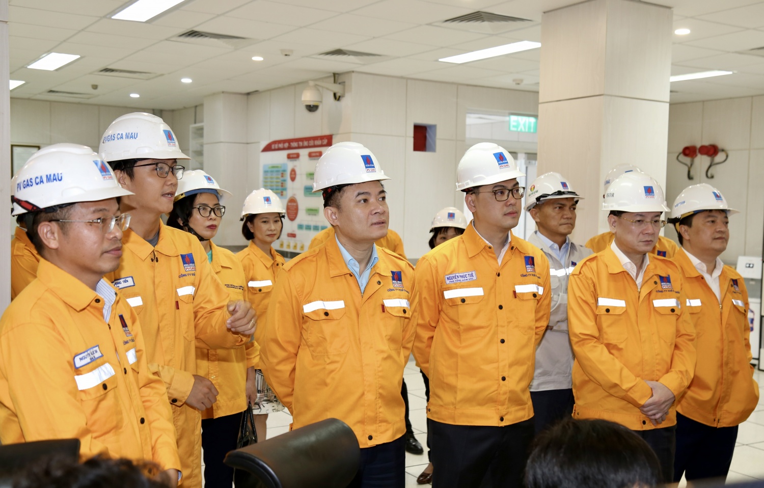 Đoàn công tác Petrovietnam thăm Nhà máy xử lý Khí - Công ty Khí Cà Mau Đoàn công tác Petrovietnam thăm và làm việc tại Nhà máy Xử lý khí Cà Mau