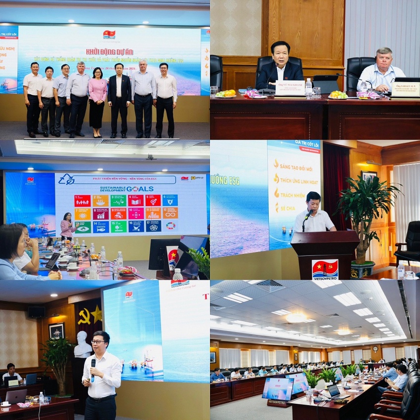 Vietsovpetro hoàn thành giai đoạn 1 Dự án “Xây dựng hệ thống quản trị tri thức & phát triển nguồn nhân lực theo định hướng ESG” Vietsovpetro hoàn thành giai đoạn 1 Dự án “Xây dựng hệ thống quản trị tri thức và phát triển nguồn nhân lực theo định hướng ESG”
