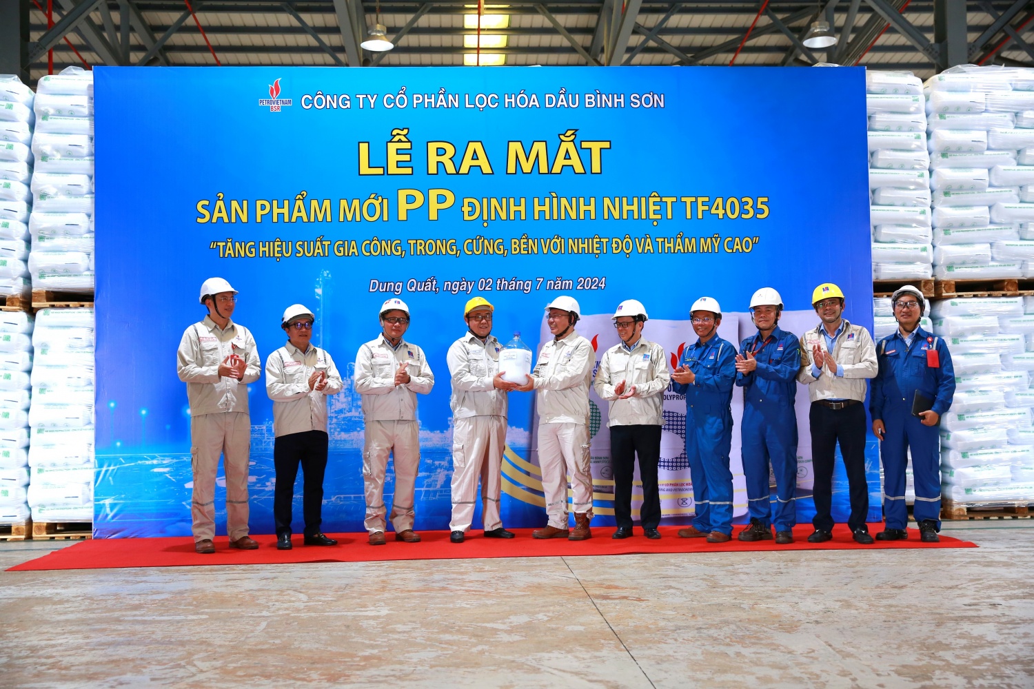 BSR ra mắt sản phẩm mới PP định hình nhiệt TF4035 BSR ra mắt sản phẩm mới PP định hình nhiệt TF4035