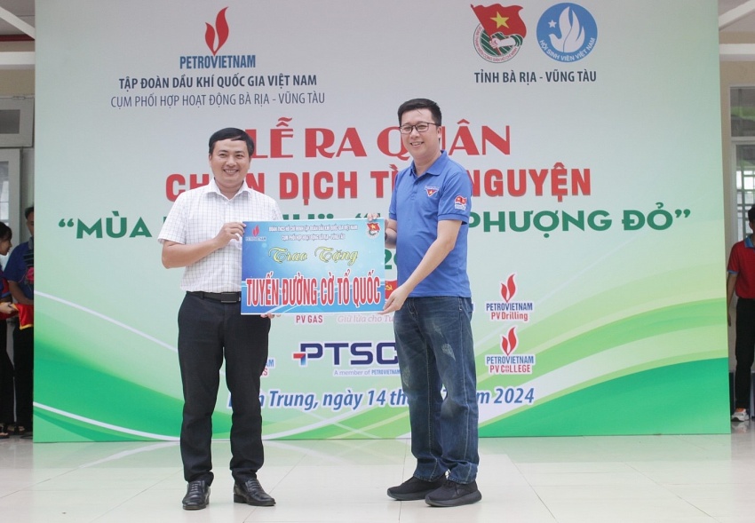Cụm phối hợp hoạt động Bà Rịa - Vũng Tàu tổ chức lễ ra quân chiến dịch Cụm phối hợp hoạt động Bà Rịa - Vũng Tàu tổ chức ra quân chiến dịch “Mùa hè xanh” năm 2024