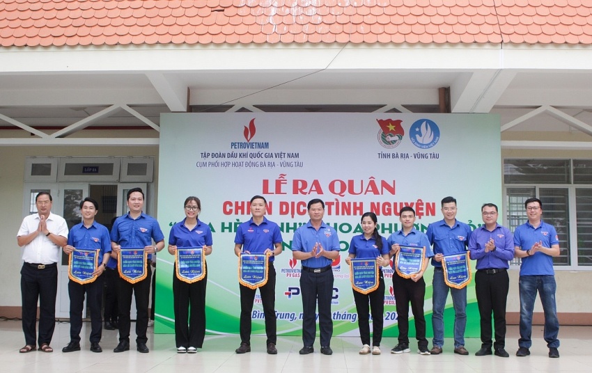 Cụm phối hợp hoạt động Bà Rịa - Vũng Tàu tổ chức lễ ra quân chiến dịch Cụm phối hợp hoạt động Bà Rịa - Vũng Tàu tổ chức ra quân chiến dịch “Mùa hè xanh” năm 2024