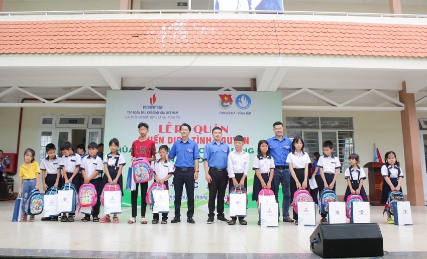 Cụm phối hợp hoạt động Bà Rịa - Vũng Tàu tổ chức lễ ra quân chiến dịch Cụm phối hợp hoạt động Bà Rịa - Vũng Tàu tổ chức ra quân chiến dịch “Mùa hè xanh” năm 2024