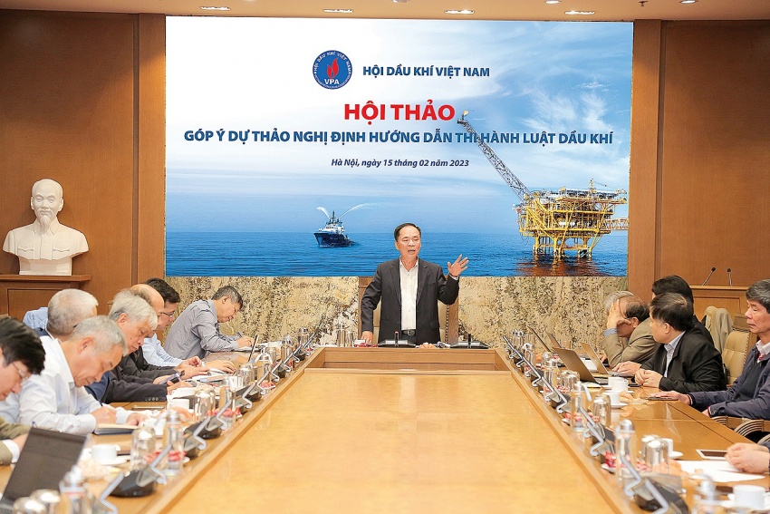 Trên con đường Người đã khai mở Hội Dầu khí Việt Nam góp ý dự thảo Nghị định hướng dẫn thi hành Luật Dầu khí