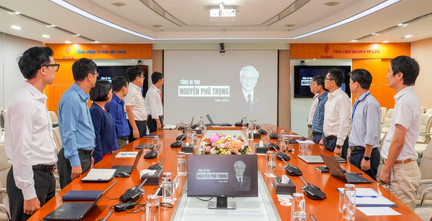 Ngành Dầu khí tưởng nhớ Tổng Bí thư Nguyễn Phú Trọng Ngành Dầu khí tưởng nhớ Tổng Bí thư Nguyễn Phú Trọng