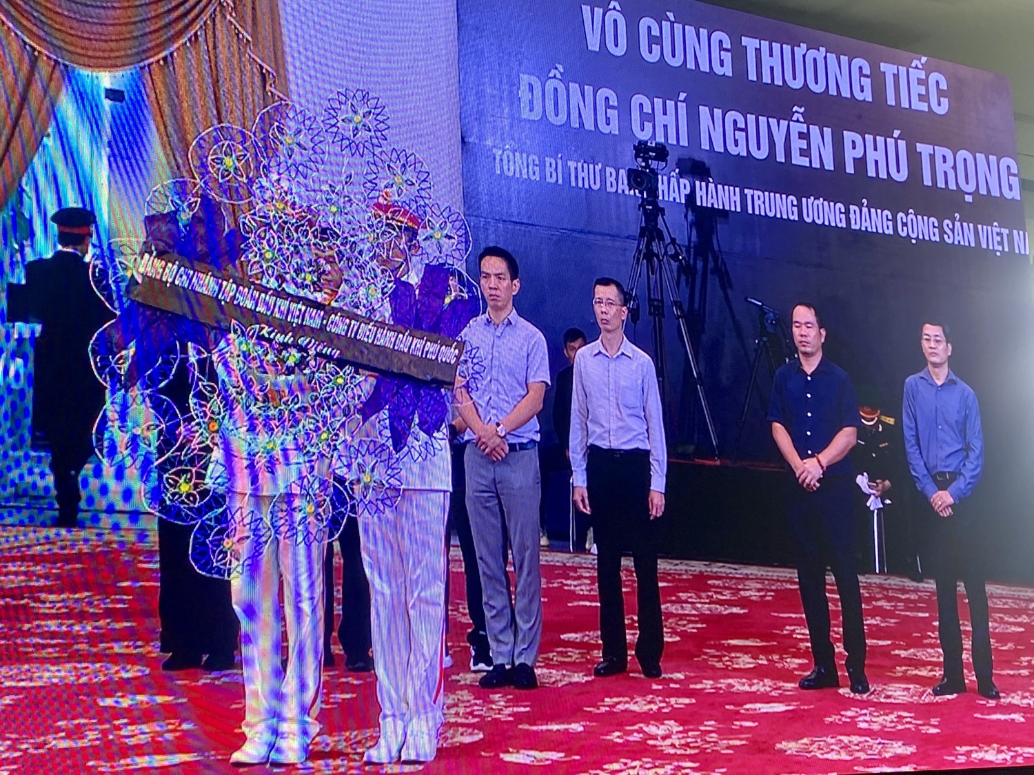 Ngành Dầu khí tưởng nhớ Tổng Bí thư Nguyễn Phú Trọng Ngành Dầu khí tưởng nhớ Tổng Bí thư Nguyễn Phú Trọng