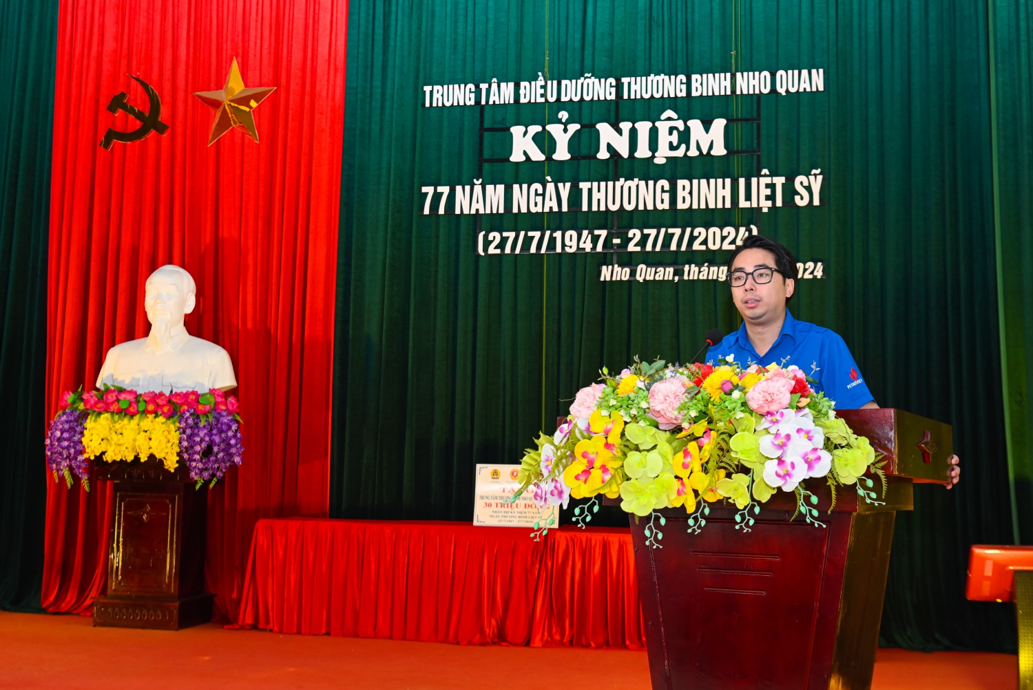 Đoàn Thanh niên Petrovietnam thăm và tặng quà các thương, bệnh binh tại Ninh Bình và Hà Nam Đoàn Thanh niên Tập đoàn thăm và tặng quà các thương, bệnh binh tại Ninh Bình và Hà Nam