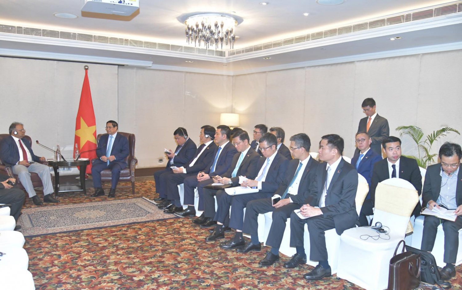 Thủ tướng hoan nghênh ONGC Videsh hợp tác với Petrovietnam phát triển các dự án dầu khí mới Thủ tướng hoan nghênh ONGC Videsh hợp tác với Petrovietnam phát triển các dự án dầu khí mới