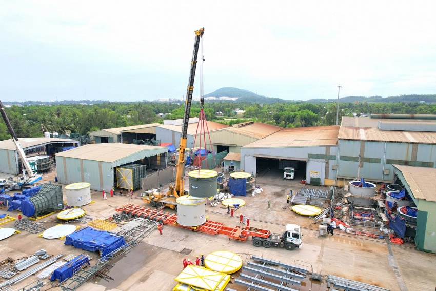 PTSC Quảng Ngãi bàn giao hơn 800 tấn thiết bị xuất khẩu sang thị trường châu Âu PTSC Quảng Ngãi bàn giao hơn 800 tấn thiết bị