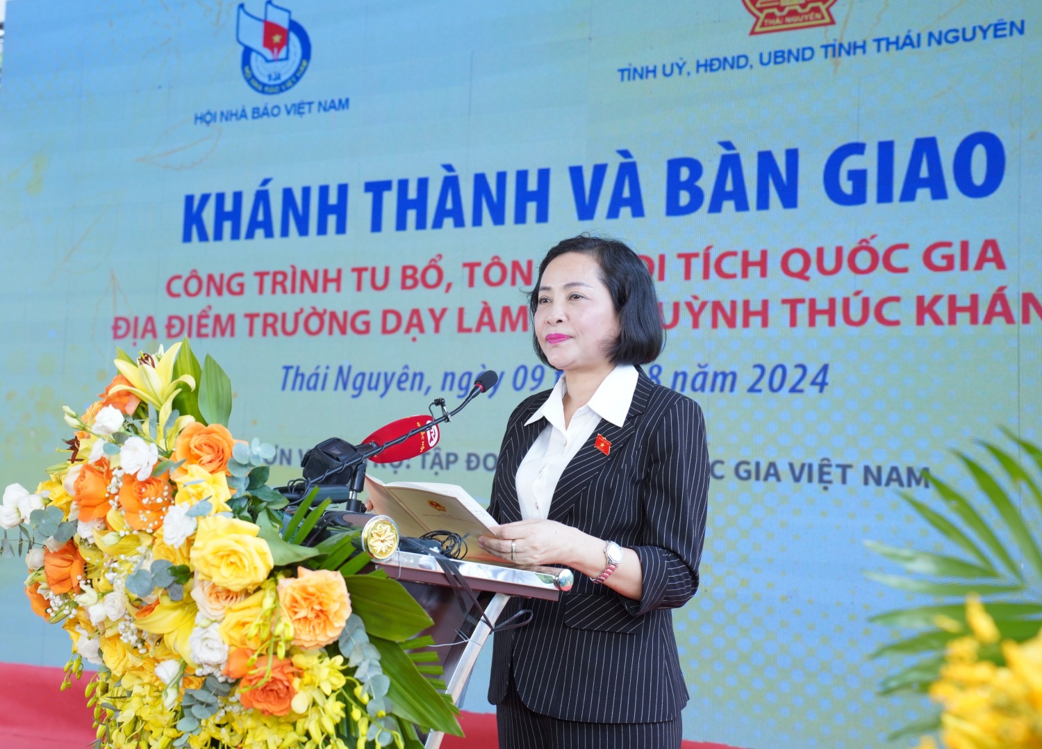 Khánh thành và bàn giao công trình tu bổ, tôn tạo Di tích Quốc gia Địa điểm Trường dạy làm báo Huỳnh Thúc Kháng Khánh thành và bàn giao công trình tu bổ, tôn tạo Di tích Quốc gia Địa điểm Trường dạy làm báo Huỳnh Thúc Kháng
