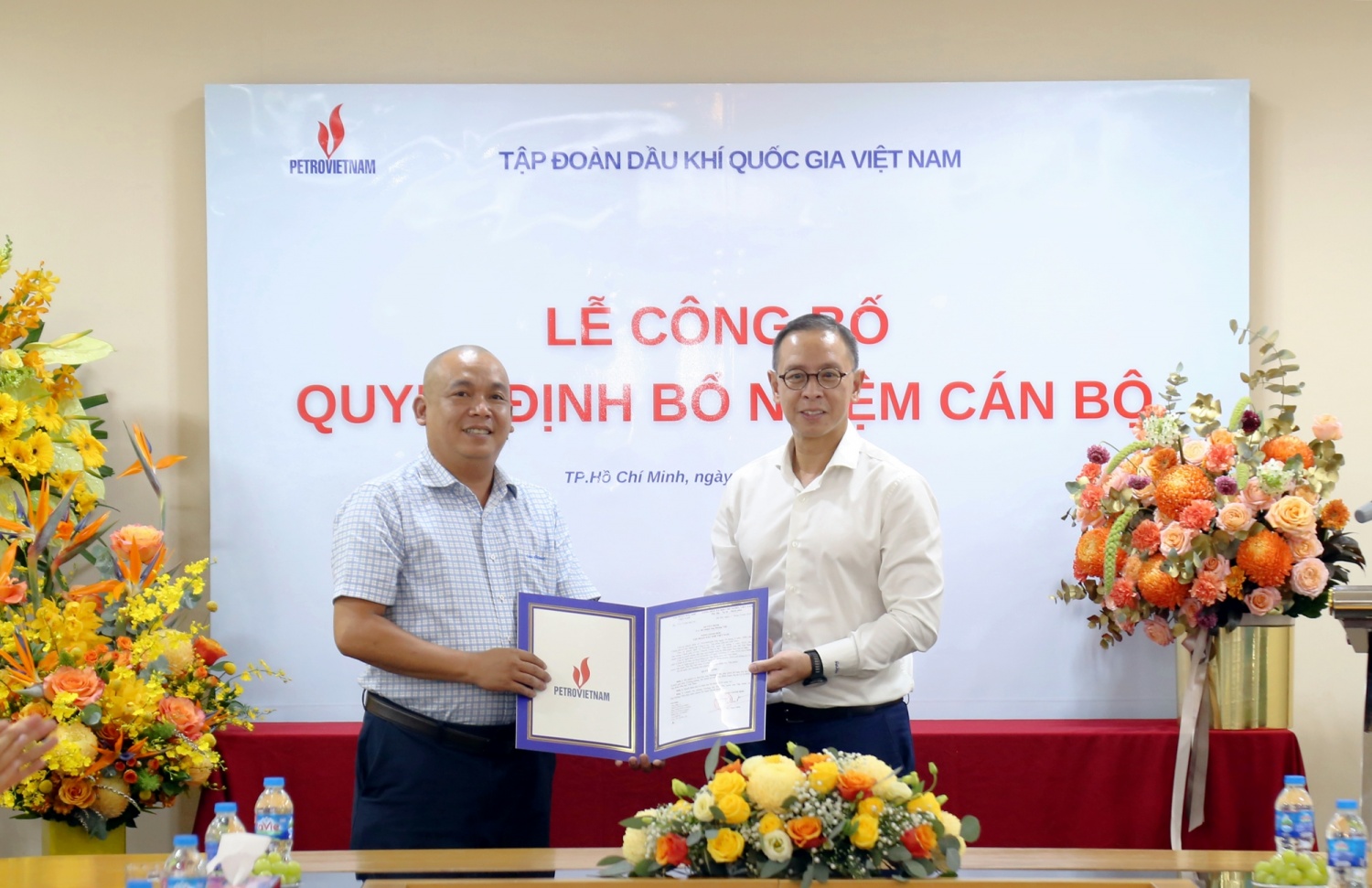Petrovietnam bổ nhiệm Giám đốc Ban Điều hành Dự án Lô 01&02 Petrovietnam bổ nhiệm Giám đốc Ban Điều hành Dự án Lô 01&02