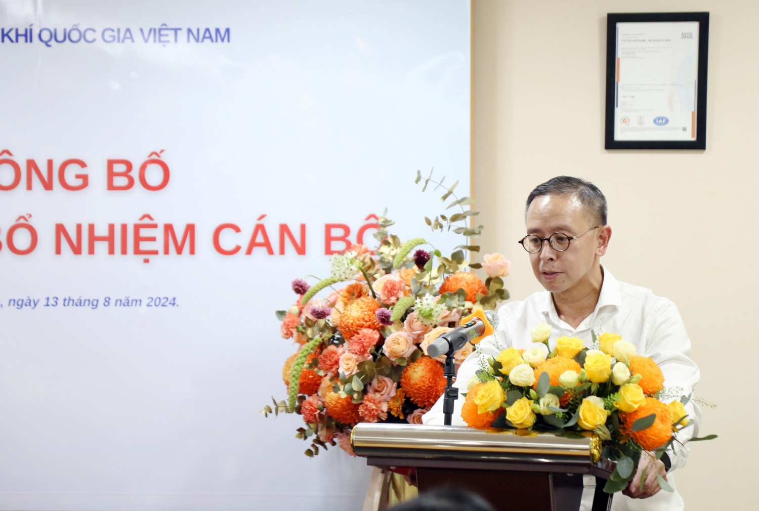Petrovietnam bổ nhiệm Giám đốc Ban Điều hành Dự án Lô 01&02 Petrovietnam bổ nhiệm Giám đốc Ban Điều hành Dự án Lô 01&02