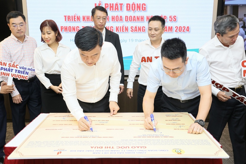 PVEP phát động triển khai văn hóa doanh nghiệp, 5S và phong trào SKSC năm 2024 PVEP phát động triển khai văn hóa doanh nghiệp, 5S và phong trào SKSC năm 2024