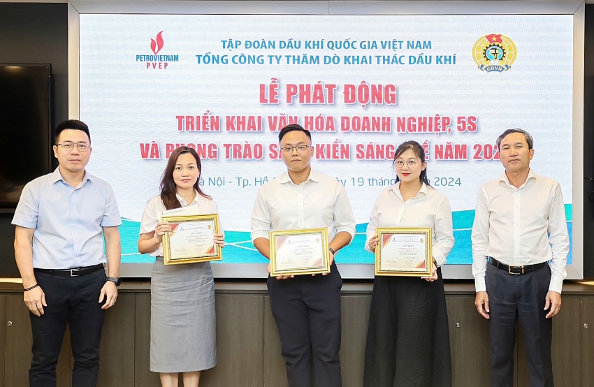 Phát động triển khai văn hóa doanh nghiệp, 5S và phong trào SKSC của PVEP năm 2024