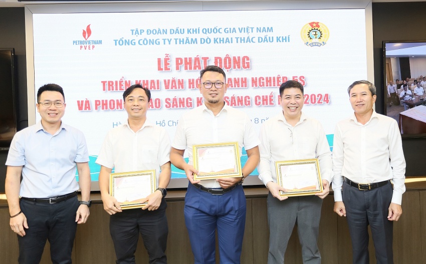 PVEP phát động triển khai văn hóa doanh nghiệp, 5S và phong trào SKSC năm 2024 PVEP phát động triển khai văn hóa doanh nghiệp, 5S và phong trào SKSC năm 2024