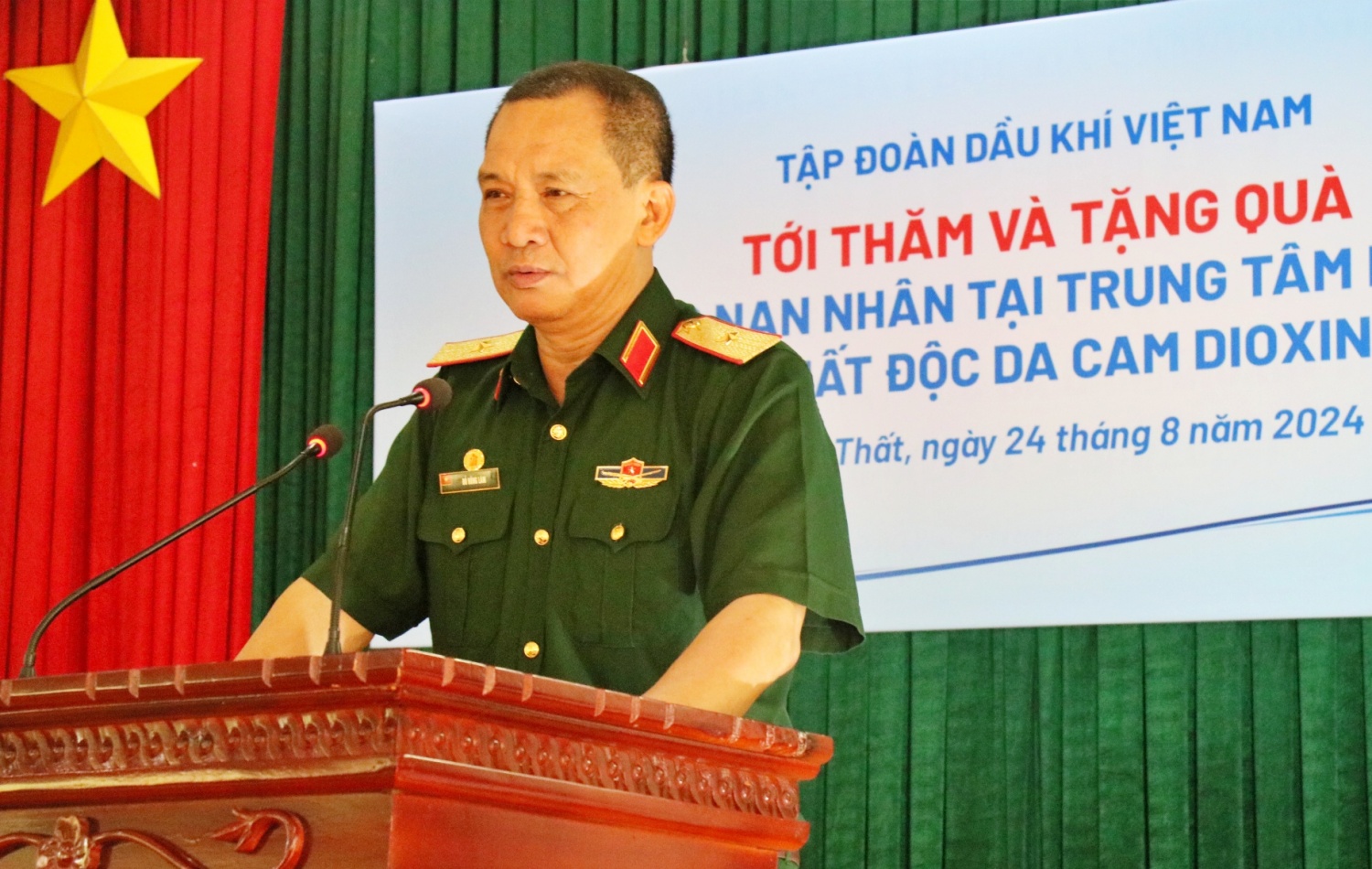 Petrovietnam tiếp tục đồng hành xoa dịu nỗi đau da cam Petrovietnam tiếp tục đồng hành xoa dịu nỗi đau da cam