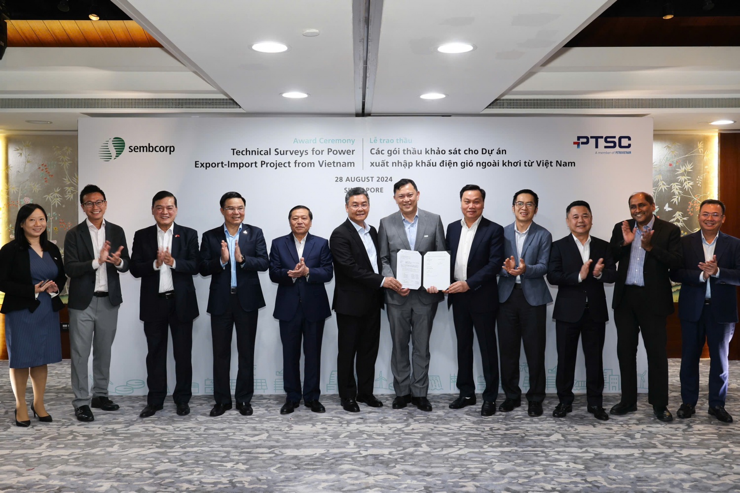 Dự án xuất khẩu năng lượng tái tạo ngoài khơi từ Việt Nam sang Singapore đạt bước tiến quan trọng Dự án Xuất khẩu năng lượng tái tạo ngoài khơi từ Việt Nam sang Singapore đạt bước tiến quan trọng