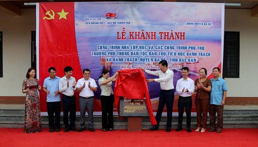 Khánh thành công trình an sinh xã hội do Vietsovpetro tài trợ Khánh thành các công trình an sinh xã hội do Vietsovpetro tài trợ