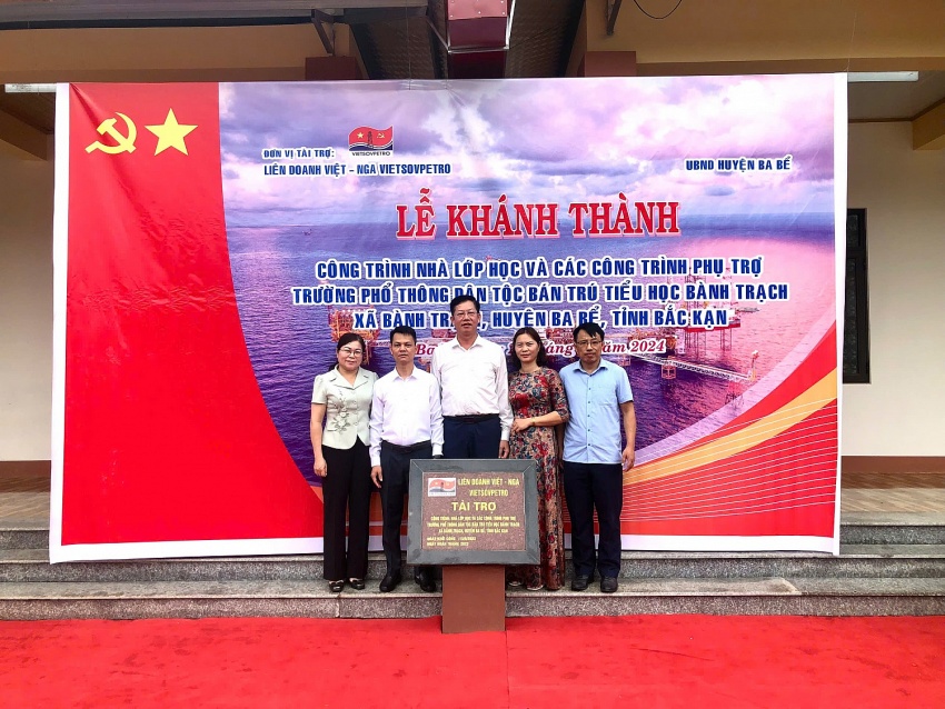 Khánh thành các công trình an sinh xã hội do Vietsovpetro tài trợ