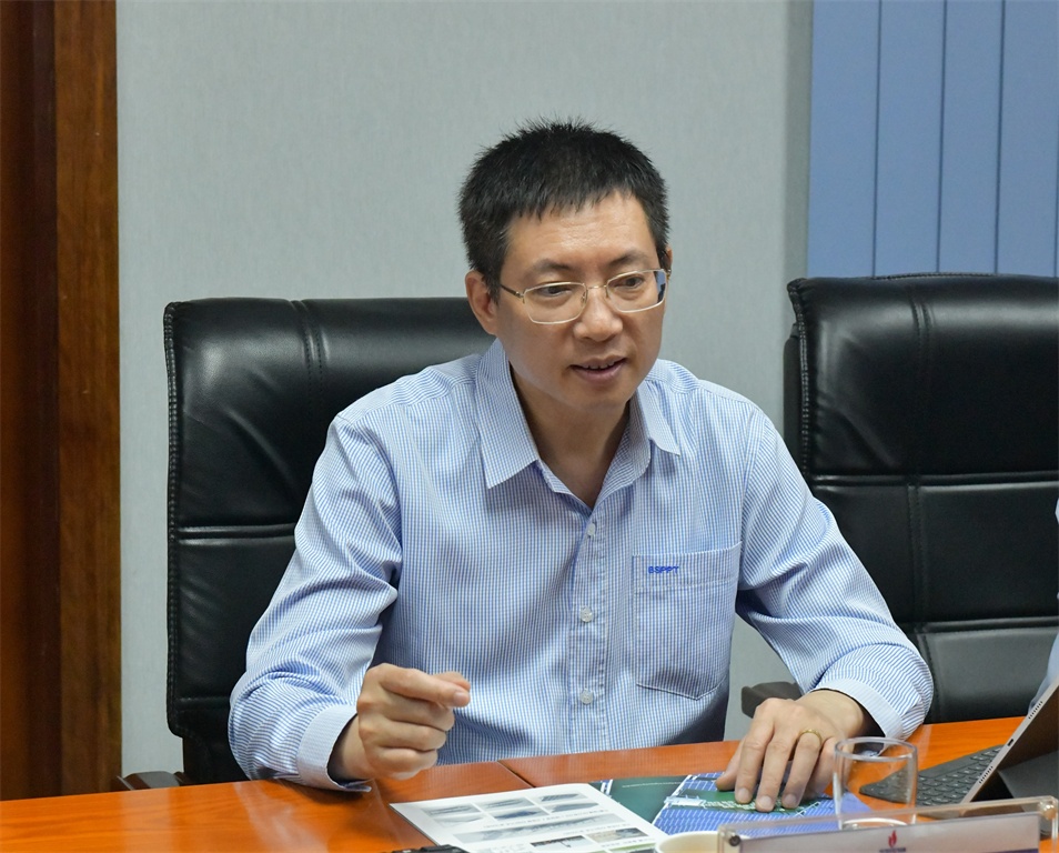 Ông Mai Tuấn Đạt - Phó Tổng Giám đốc BSR phát biểu tại buổi làm việc Ông Mai Tuấn Đạt - Phó Tổng Giám đốc BSR phát biểu tại buổi làm việc