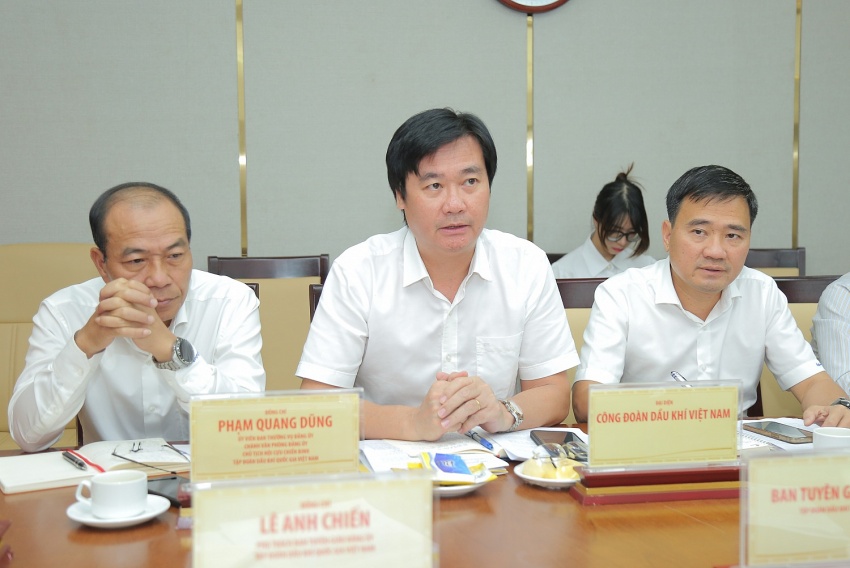 Đồng bộ phối hợp giữa các đoàn thể trong Tập đoàn Dầu khí Quốc gia Việt Nam Đồng bộ phối hợp giữa các đoàn thể trong Tập đoàn Dầu khí Quốc gia Việt Nam
