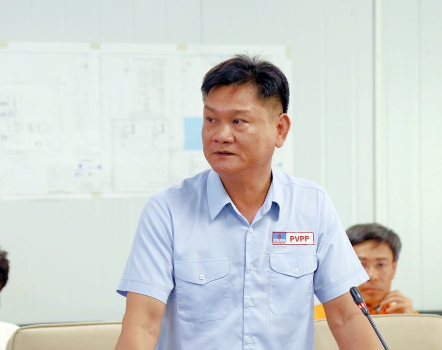 Tổng Giám đốc Petrovietnam Lê Ngọc Sơn làm việc tại Dự án Nhà máy điện Nhơn Trạch 3 và 4 Tổng giám đốc Petrovietnam Lê Ngọc Sơn làm việc tại Dự án NMĐ Nhơn Trạch 3-4