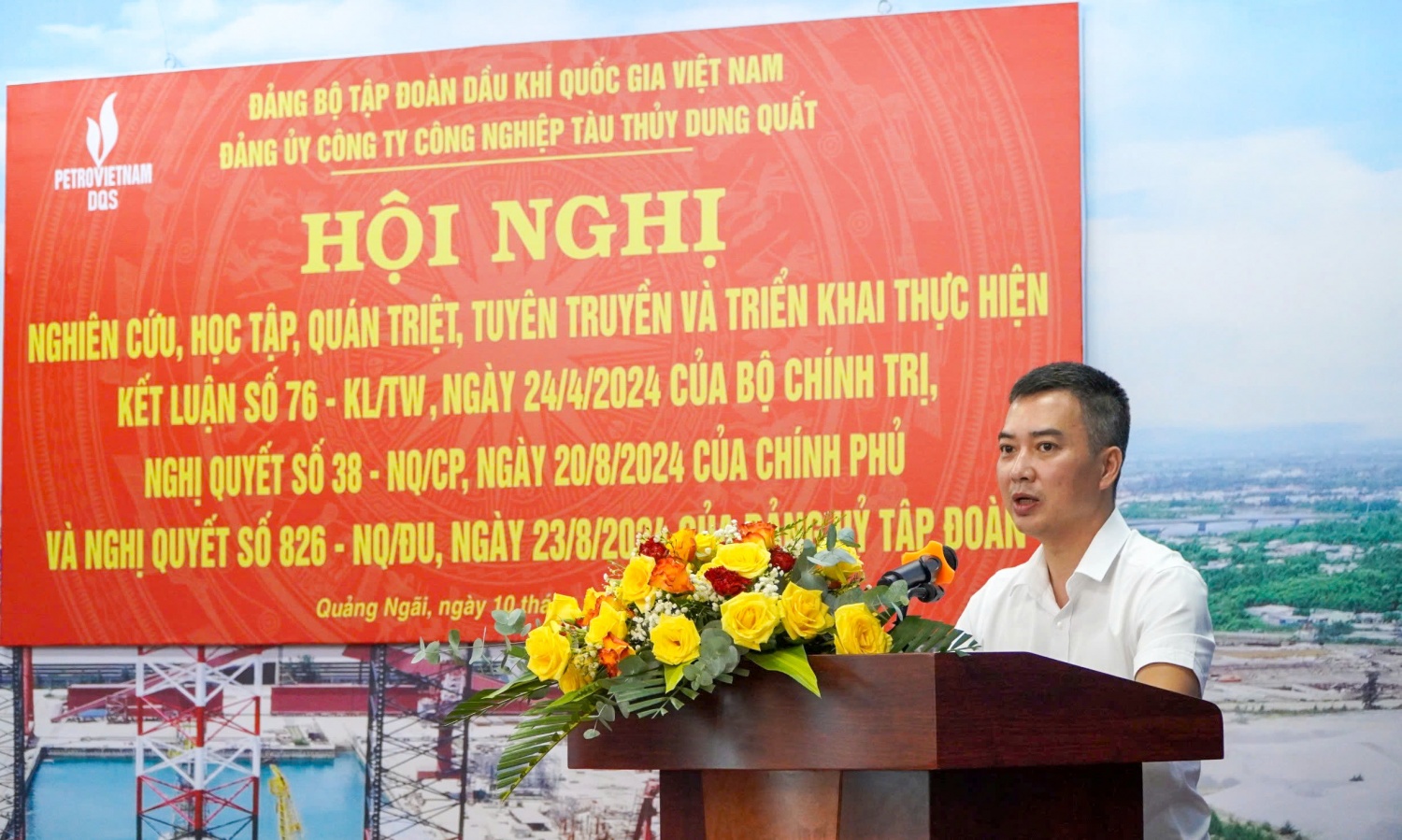 Đảng uỷ DQS tổ chức Hội nghị quán triệt, triển khai Kết luận 76-KL/TW Đảng uỷ DQS tổ chức Hội nghị quán triệt, triển khai Kết luận 76-KL/TW