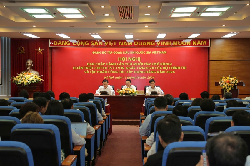 Đảng bộ Tập đoàn tổ chức Hội nghị Ban Chấp hành Đảng bộ lần thứ 18 mở rộng năm 2024 Đảng bộ Tập đoàn tổ chức Hội nghị Ban Chấp hành Đảng bộ lần thứ 18 mở rộng năm 2024