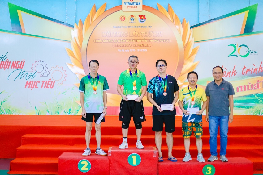Hội thao PVFCCo lần thứ XVI – 2024: Sân chơi thể thao sôi nổi, tăng cường đoàn kết Hội thao PVFCCo lần thứ XVI – 2024: Sân chơi thể thao sôi nổi, tăng cường đoàn kết