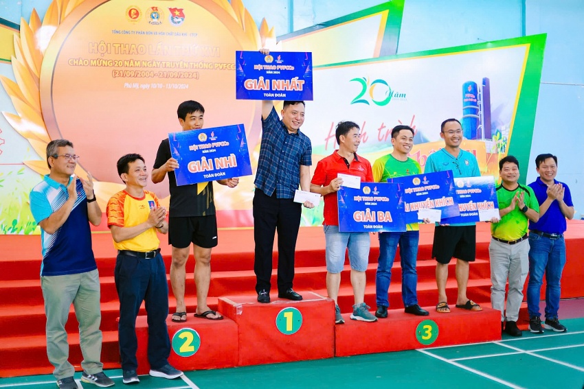 Hội thao PVFCCo lần thứ XVI – 2024: Sân chơi thể thao sôi nổi, tăng cường đoàn kết Hội thao PVFCCo lần thứ XVI – 2024: Sân chơi thể thao sôi nổi, tăng cường đoàn kết