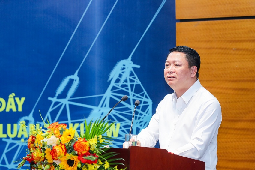 Ông Nguyễn Duy Giang, Phó Tổng giám đốc PV Power chia sẻ về những thách thức trong quá trình triển khai dự án NMĐ Nhơn Trạch 3&4. Ông Nguyễn Duy Giang, Phó Tổng giám đốc PV Power chia sẻ về những thách thức trong quá trình triển khai dự án NMĐ Nhơn Trạch 3&4.