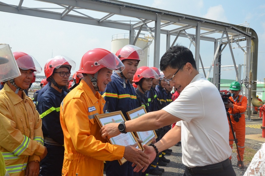 NCSP tổ chức diễn tập phương án chữa cháy, cứu nạn cứu hộ và ứng phó sự cố môi trường NCSP tổ chức diễn tập phương án chữa cháy, cứu nạn cứu hộ và ứng phó sự cố môi trường