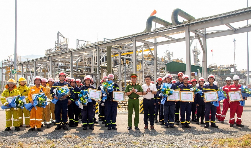 NCSP tổ chức diễn tập phương án chữa cháy, cứu nạn cứu hộ và ứng phó sự cố môi trường NCSP tổ chức diễn tập phương án chữa cháy, cứu nạn cứu hộ và ứng phó sự cố môi trường