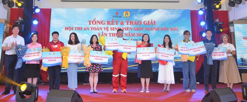 Bế mạc Hội thi An toàn vệ sinh viên giỏi ngành Dầu khí lần thứ X năm 2024 Bế mạc Hội thi An toàn vệ sinh viên giỏi ngành Dầu khí lần thứ X năm 2024