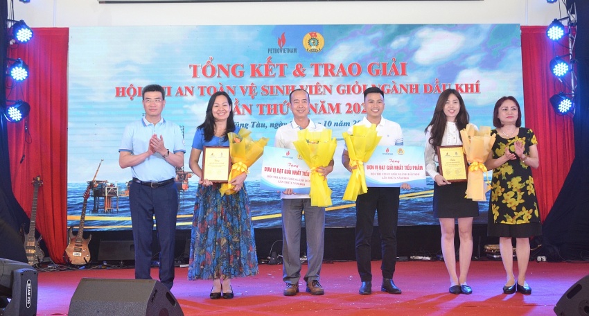 Bế mạc Hội thi An toàn vệ sinh viên giỏi ngành Dầu khí lần thứ X năm 2024 Bế mạc Hội thi An toàn vệ sinh viên giỏi ngành Dầu khí lần thứ X năm 2024