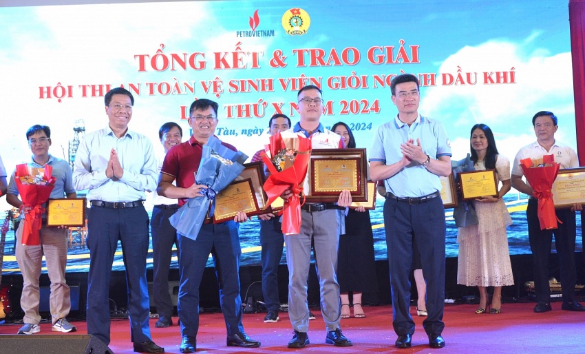 Bế mạc Hội thi An toàn vệ sinh viên giỏi ngành Dầu khí lần thứ X năm 2024 Bế mạc Hội thi An toàn vệ sinh viên giỏi ngành Dầu khí lần thứ X năm 2024