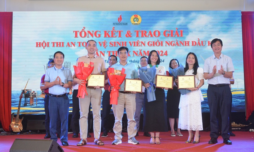 Bế mạc Hội thi An toàn vệ sinh viên giỏi ngành Dầu khí lần thứ X năm 2024 Bế mạc Hội thi An toàn vệ sinh viên giỏi ngành Dầu khí lần thứ X năm 2024