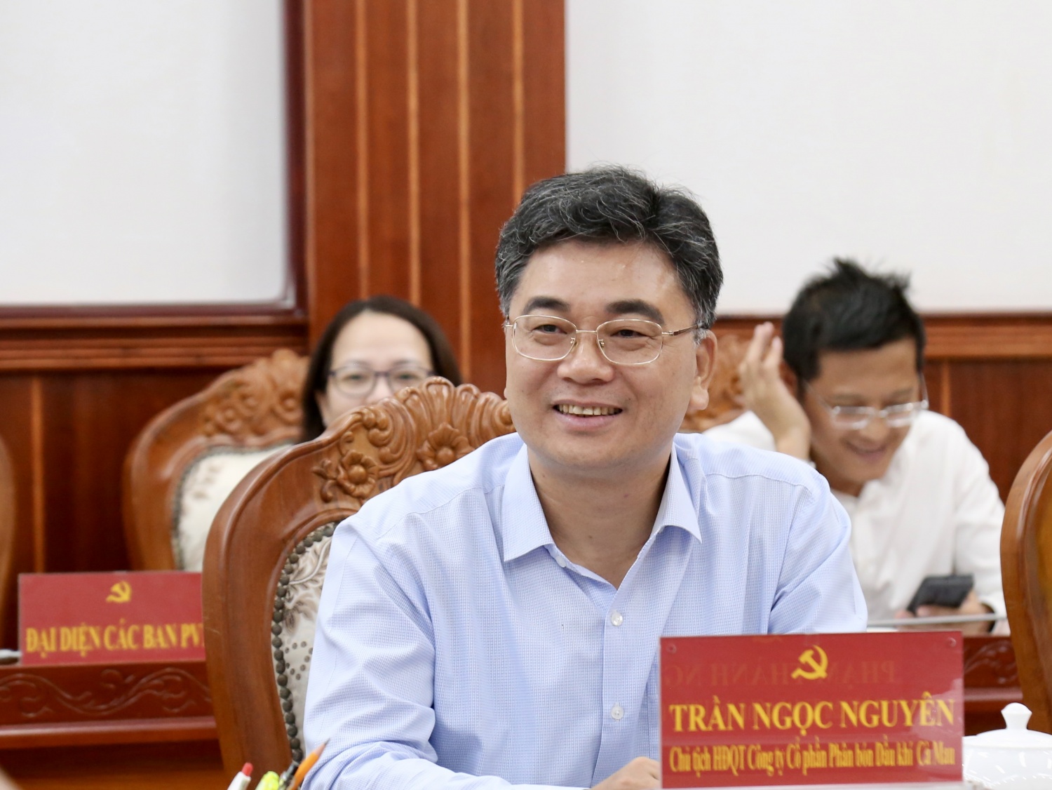 Petrovietnam làm việc với Ban thường vụ Tỉnh ủy Cà Mau về định hướng phát triển Cụm Khí – Điện - Đạm Cà Mau Petrovietnam làm việc với Ban thường vụ Tỉnh ủy Cà Mau về định hướng phát triển Cụm Khí – Điện Đạm Cà Mau
