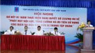 Hội nghị sơ kết 01 năm thực hiện Nghị quyết số 233/NQ-ĐU Tập đoàn Dầu khí Quốc gia Việt Nam