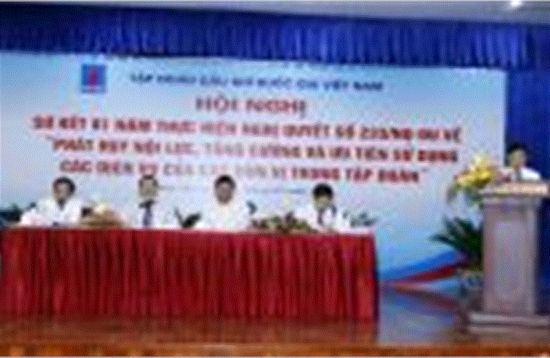 Hội nghị sơ kết 01 năm thực hiện Nghị quyết số 233/NQ-ĐU Tập đoàn Dầu khí Quốc gia Việt Nam